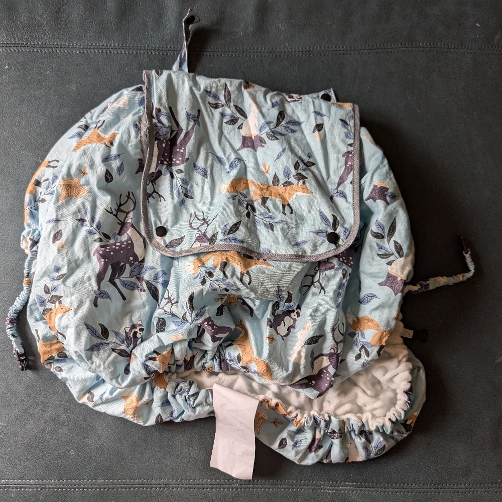 Fleece Baby Car Seat Cover nwot